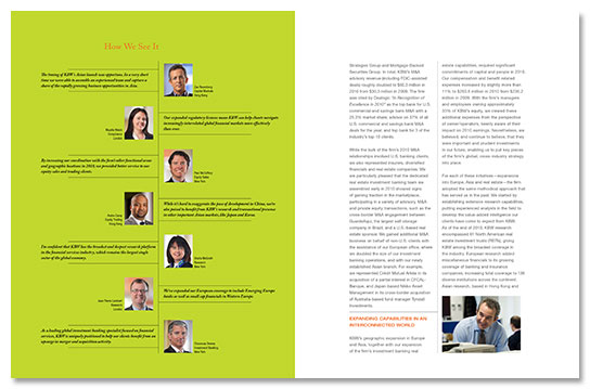 annual report 2007 spread